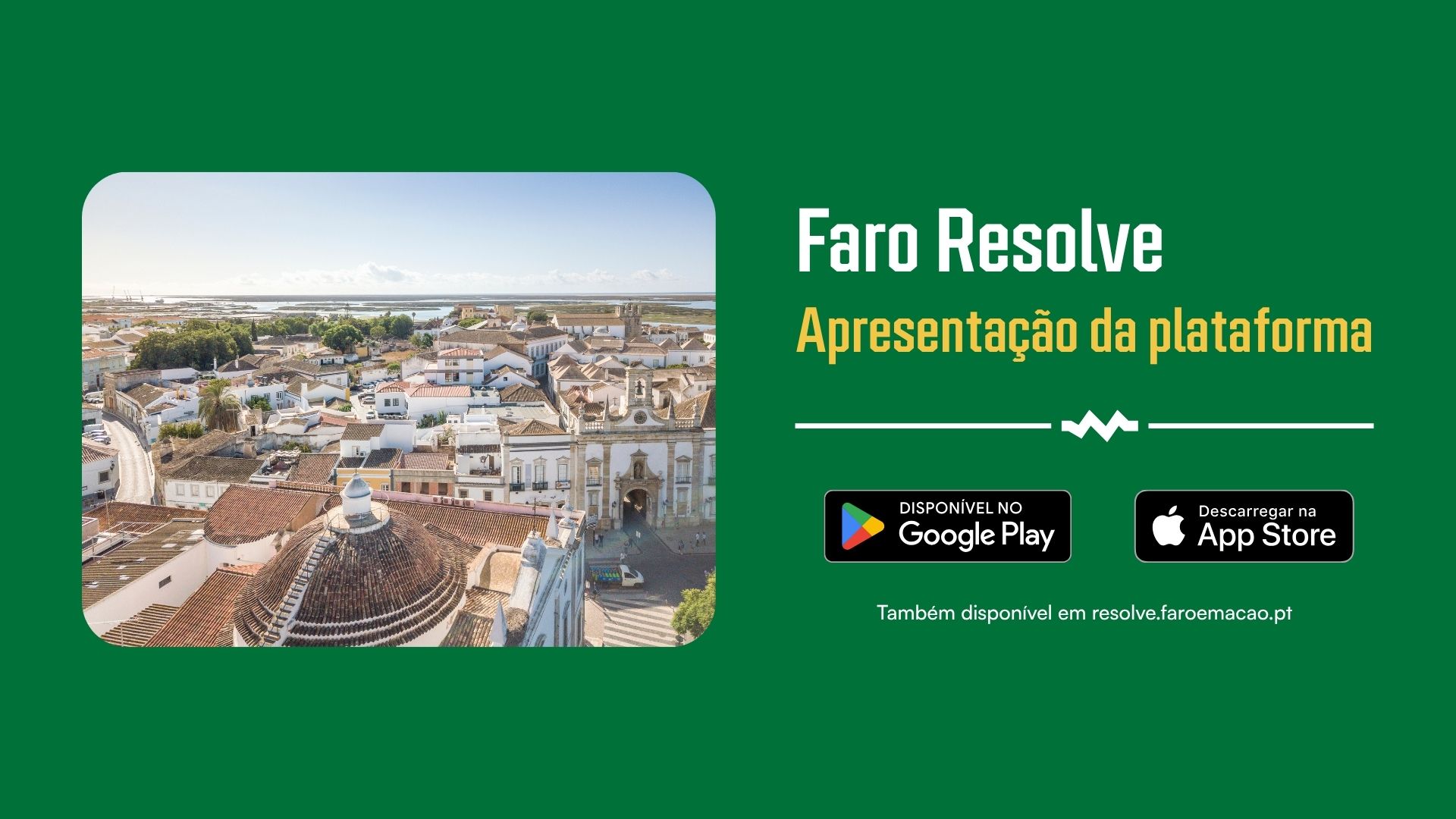 Apresentação da plataforma Faro Resolve